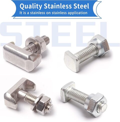 قطعتان من مسمار طرفي موصلات البطارية، مسمار على شكل حرف T مع صامولة وغسالة، قطعتان من مسمار طرفي بطارية M8 وجوز من الفولاذ المقاوم للصدأ مع قطعتين من مجموعة حماية طرف البطارية شديدة التحمل (أخضر وأحمر) in Kuwait