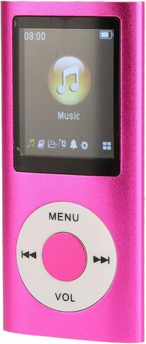مشغل MP3، مشغل موسيقى رقمي، مشغل موسيقى بدون فقدان مع شاشة LCD رقمية كلاسيكية نحيفة 1.8، منفذ USB صغير، بلوتوث وجسم معدني للطلاب الجري والمشي in Saudi Arabia