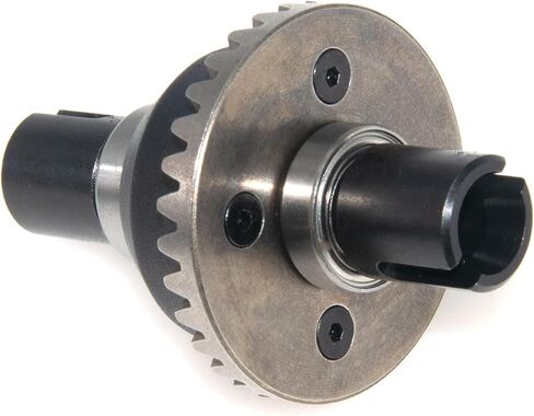 ترس تفاضلي متوافق مع 1/10 JLB Racing Cheetah Diff Gear Parts بدون فرش RC ملحقات السيارة ترقية الفولاذ استبدال EA1057 (أسود) in Kuwait