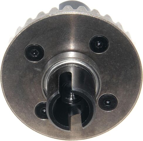 ترس تفاضلي متوافق مع 1/10 JLB Racing Cheetah Diff Gear Parts بدون فرش RC ملحقات السيارة ترقية الفولاذ استبدال EA1057 (أسود) in Kuwait