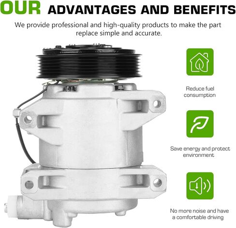 A/C التيار المتناوب كومبرسور لتكييف السيارة مخلب صالح لنيسان لألتيما 2.5L 2002 2003 2004 2005 2006 02 03 04 05 06 in Saudi Arabia