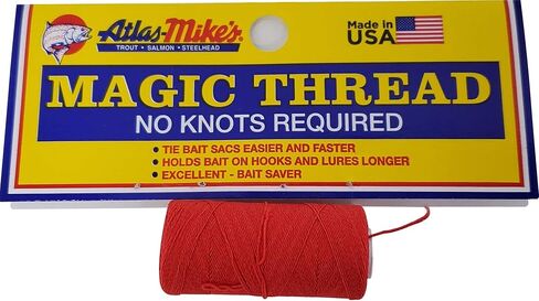 خيط أطلس مايك تو السحري 100 بوصة، أحمر 66016 in Kuwait