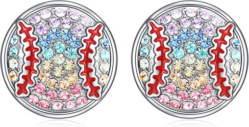 Baseball Basketball Soccer Earrings for Women,Girls Volleyball Football Stud Earrings Jewelry Gifts in Saudi Arabia