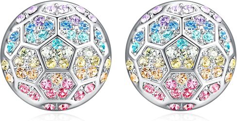 Baseball Basketball Soccer Earrings for Women,Girls Volleyball Football Stud Earrings Jewelry Gifts in Saudi Arabia