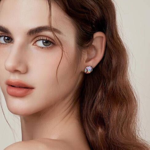 Baseball Basketball Soccer Earrings for Women,Girls Volleyball Football Stud Earrings Jewelry Gifts in Saudi Arabia