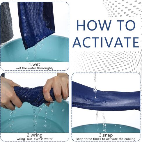 12 قطعة منشفة تبريد بقلنسوة للرجال، مناشف تبريد ماصة للرقبة والوجه، لفافة رأس تبريد سريعة الجفاف، حماية من الأشعة فوق البنفسجية للرياضة والتخييم في الهواء الطلق، 4 ألوان in Kuwait