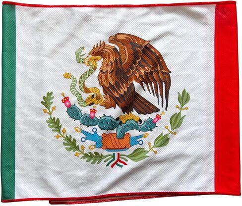 YongColer Mexican Flag Cooling Towel, Chilly Ice Running Golf Sports Gym Workout Towels for Neck Yoga, 12x40 inches in Saudi Arabia