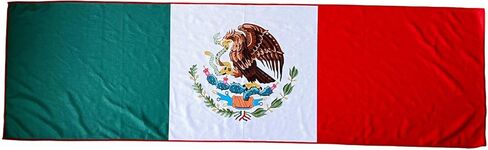 YongColer Mexican Flag Cooling Towel, Chilly Ice Running Golf Sports Gym Workout Towels for Neck Yoga, 12x40 inches in Saudi Arabia