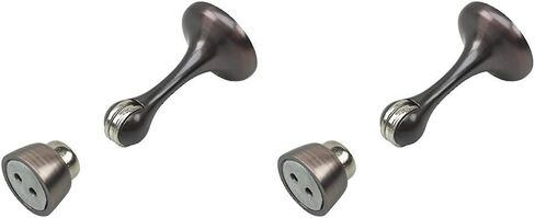 Richelieu Hardware 67ORBR Onward 3-in (76.2 mm) Magnetic Door Stop, Oil-Rubbed Bronze in Saudi Arabia
