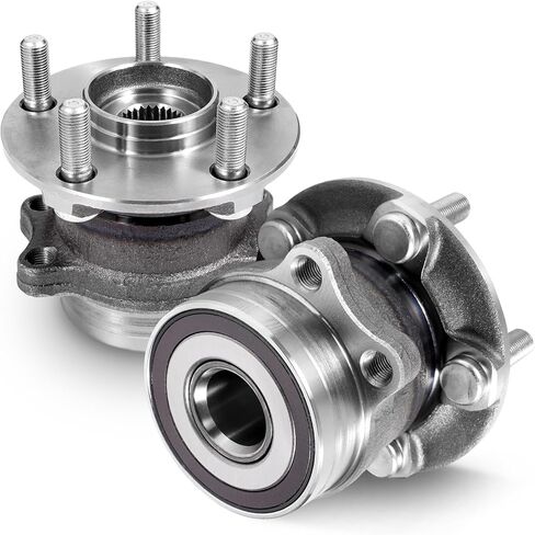 512518 Rear Driver ＆ Passenger Side Wheel Bearing and Hub Assembly Compatible with 2014-2018 Subaru Forester, 2016-2021 Crosstrek, 2012-2021 Impreza, 2013-2015 XV Crosstrek(2Pcs) in Saudi Arabia
