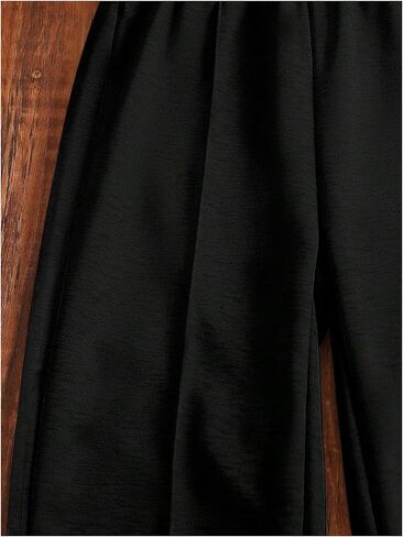 RoseSeek Girl's Jogger Swearpants High Elastic Waist Pants Casual Baggy Wide Leg Swearpants with Pocket in Kuwait