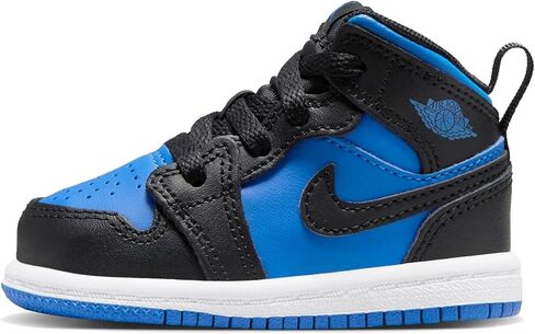 Toddler Jordan 1 Mid Black/Royal Blue-Black-White (DQ8425 042) TD - Size 6c in Saudi Arabia