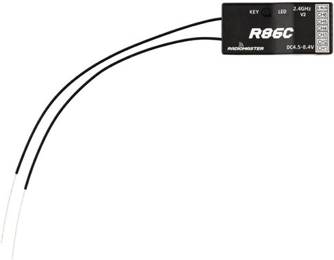 جهاز استقبال راديو ماستر R86C V2 6CH PWM - D8/D16/SFHSS in Kuwait