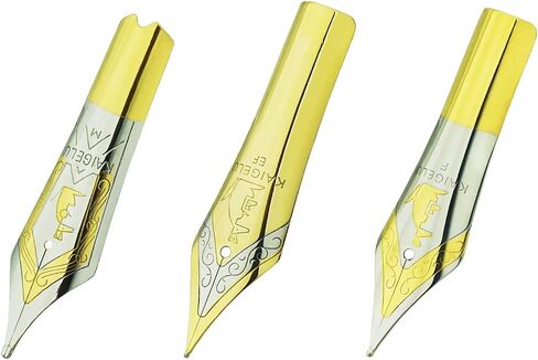 3 PCS Kaigelu Fountain Pen Nibs Spare EF/F/M Size, 6 Size in Saudi Arabia