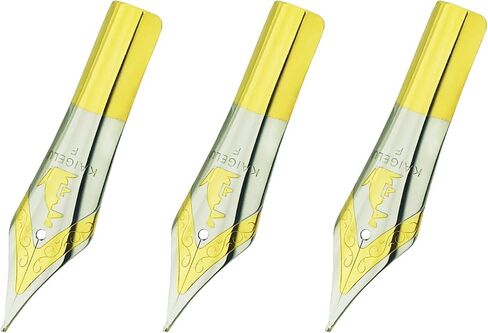 3 PCS Kaigelu Fountain Pen Nibs Spare EF/F/M Size, 6 Size in Saudi Arabia