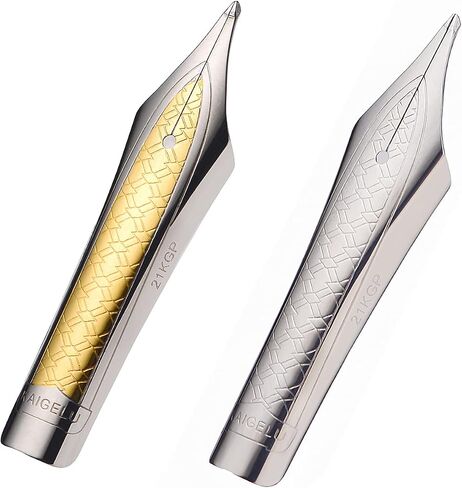 3 PCS Kaigelu Fountain Pen Nibs Spare EF/F/M Size, 6 Size in Saudi Arabia