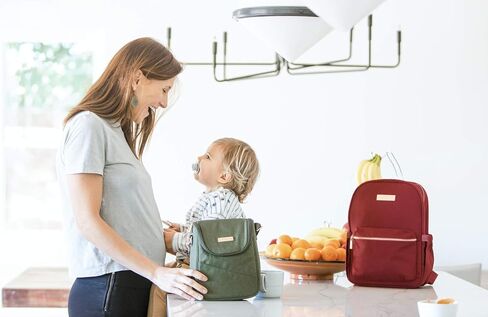 Jujube Diaper Bag, Machine Washable Travel Backpack with, Adjustable Straps & 2 Pockets for Baby Bottles, Diapers, Pacifier, Snacks, and Daily Essentials, Blush Chromatics in Saudi Arabia