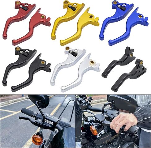 Motorcycle Brake Clutch Lever Hand Levers for Harley Softail Breakout Deluxe Heritage Low Rider/S Slim Sport Glide Street Bob 114 2015-2022 in Saudi Arabia