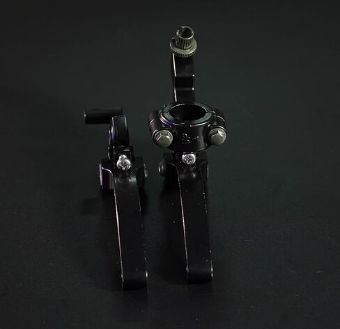 كليو 78 "22 مللي متر أسود كروم مخلب الفرامل ليفر للدراجات النارية المقود 110cc 125cc 140cc TTR 125cc SSR Xmotos أبولو 125 حفرة الترابية دراجة نارية in Kuwait