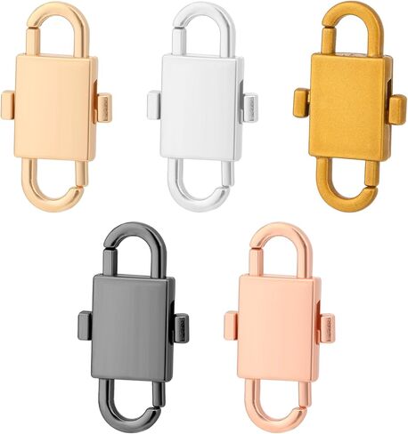 Abeillo 5PCS Zipper Locks Anti Theft, Zipper Clip Theft Deterrent, Newly Upgraded Zipper Puller Side-Opening Double-Button Zipper Lock Closed, Anti-Theft Zipper Clip for Backpacks Suitcases Purses in Kuwait