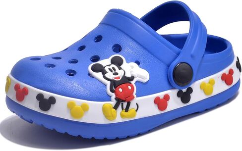Children's Clogs Cute Cartoon Boys and Girls Garden Shoes Clogs Slippers Toddlers One-Foot Lightweight Beach Pool Sandals in Saudi Arabia
