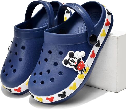 Children's Clogs Cute Cartoon Boys and Girls Garden Shoes Clogs Slippers Toddlers One-Foot Lightweight Beach Pool Sandals in Saudi Arabia