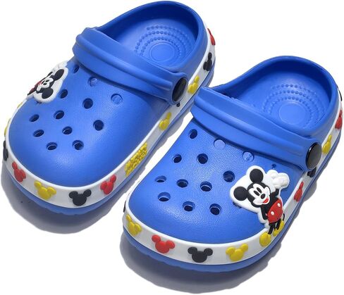 Children's Clogs Cute Cartoon Boys and Girls Garden Shoes Clogs Slippers Toddlers One-Foot Lightweight Beach Pool Sandals in Saudi Arabia