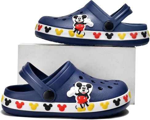 Children's Clogs Cute Cartoon Boys and Girls Garden Shoes Clogs Slippers Toddlers One-Foot Lightweight Beach Pool Sandals in Saudi Arabia