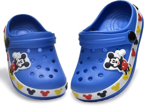 Children's Clogs Cute Cartoon Boys and Girls Garden Shoes Clogs Slippers Toddlers One-Foot Lightweight Beach Pool Sandals in Saudi Arabia