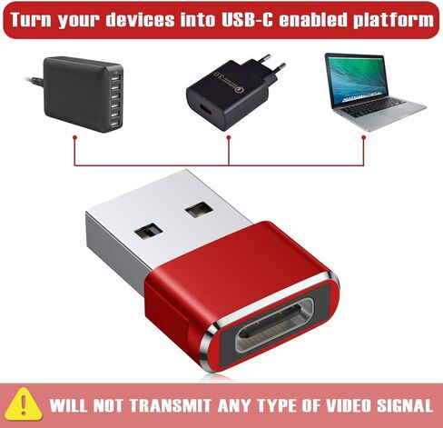 محول Basesailor USB إلى USB C 3 حزم، محول كابل شاحن من النوع C أنثى إلى USB A ذكر لساعة Apple Watch Ultra iWatch Series 8 7 SE، AirPods Pro 2، 14 13 12 11 Plus Max، iPad 9 10 Air 4 5 Mini 6 in Kuwait