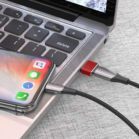 محول Basesailor USB إلى USB C 3 حزم، محول كابل شاحن من النوع C أنثى إلى USB A ذكر لساعة Apple Watch Ultra iWatch Series 8 7 SE، AirPods Pro 2، 14 13 12 11 Plus Max، iPad 9 10 Air 4 5 Mini 6 in Kuwait