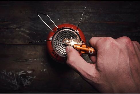 Exotac nanoSPARK Ultra-Compact Fire Starter with One-Handed Operation High-Spark Flint Wheel and Waterproof Storage Compartment Holds quickLIGHT Tinder and Up to 5 Replacement Flints in Kuwait