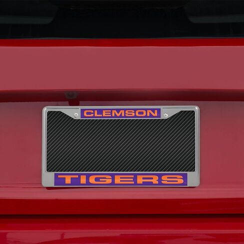 إطار ترخيص ليزر كروم بديل من Rico Industries NCAA Clemson Tigers مقاس 12 بوصة × 6 بوصة in Saudi Arabia