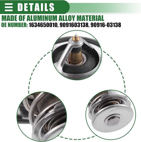 مجموعة مبيت منظم حرارة مبرد المحرك Motoforti، لسيارة Toyota Tundra 2007-2009، معدن، 1634650010، لون فضي in Saudi Arabia