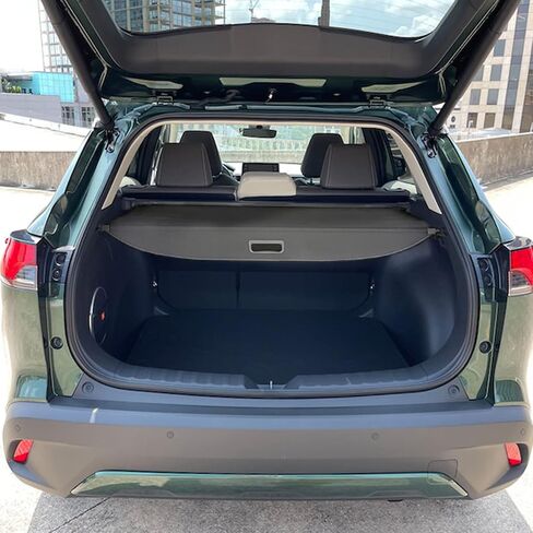 Cargo Cover for Toyota Corolla Cross 2022 2023 Accessories, Leather Retractable Luggage Trunk Cover Security Cover Shield Shade for Corolla Cross Accessories(Not for Corolla) in Saudi Arabia