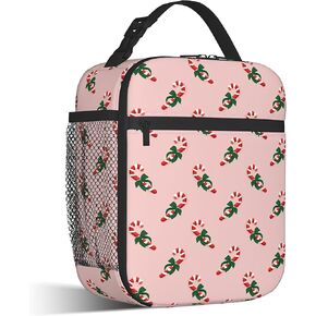 Watercolor Lemon Lunch Box for Men,Green Leaves Lightweight Reusable Lunch Bag for Girls Boys,Portable Insulated Small Cooler Bag for Picnic,Travel,School,Office in Saudi Arabia