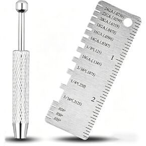 Body Jewelry Piercing Measure Tool Piercing Taper Ball Grabber Stainless Steel Piercing Gauge Measurement Kit for Ear Nose Lip in Saudi Arabia