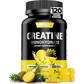 Instant Boost Creatine Monohydrate Gummies, Complex Formula with Real 5000mg Creatine, L-Taurine, B12, Mg & K, Pre-Workout Creatine for Women & Men to Support Energy, Muscle, Recovery, 0 Sugar, Vegan in Saudi Arabia