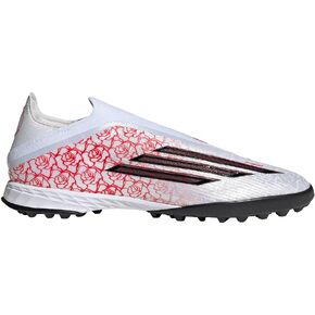 adidas Mens F50 Pro Lamine Yamal Laceless Turf Soccer Cleats - White in Kuwait