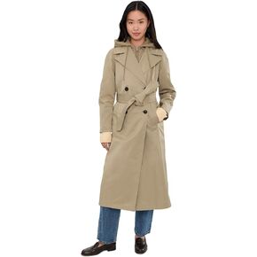Avec Les Filles Women's Maxi Raglan Trench With Bib in Saudi Arabia