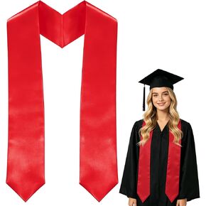 72 Inch Plain Graduation Stole for Adults – Unisex Graduation Sash Class of 2026 for High School & College in Saudi Arabia
