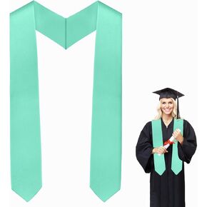 Graduation Stole, 70" Graduation Sash Plain Graduation Stole Unisex Adults Graduation Stoles Class of 2026 for Academic in Saudi Arabia