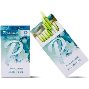 Provence Slim Herbal Cigarettes - Peach Jasmine | 2 Packs (40 Sticks) in Kuwait