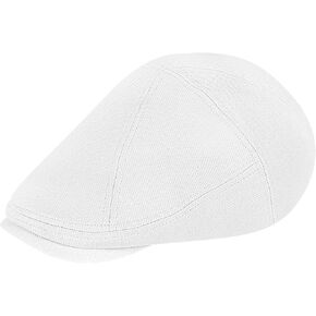 Newsboy Cap for Men Cotton Blend Adjustable Flat Gatsby Ivy Irish Cabbie Beret Hat for Driving Golf Summer in Saudi Arabia