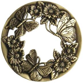 Yajuyi 2 Lid Cover Shades Accessories for 73-81mm Jar Candles Butterfly, Butterfly Flower, 6 Pcs in Kuwait