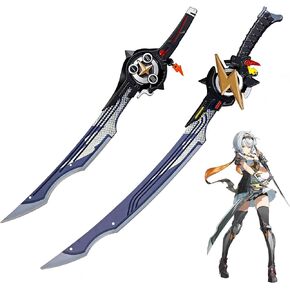 Zenless Zone Zero Game Anime Anby Demara Soldier 0 - Anby 's Double Sword Gemina Katana Cosplay Replica Carbon Steel Blade A Pair Can Clash in Saudi Arabia