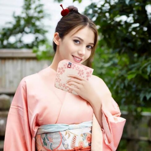 FORTUNA Tokyo Imabari Handkerchief Sakura Cherry Blossoms Design Mini Towel Cotton 100%, Made in Japan in Kuwait