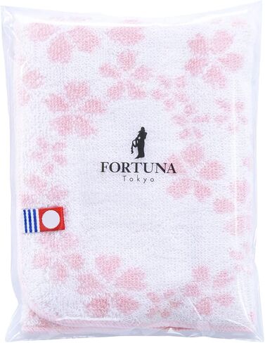 FORTUNA Tokyo Imabari Handkerchief Sakura Cherry Blossoms Design Mini Towel Cotton 100%, Made in Japan in Kuwait