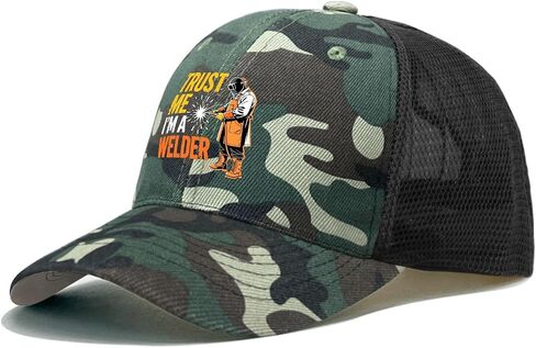 Trust-Me I'm a Welder hat Cool Cap for Son Camo in Saudi Arabia
