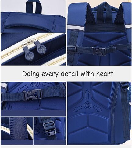 Cute Bunny Backpack Plus,School Bookbag Backpacks for Girls Boys Teen,Kawaii Large Capacity Travel Bags Laptop (Blue Sky) in Saudi Arabia